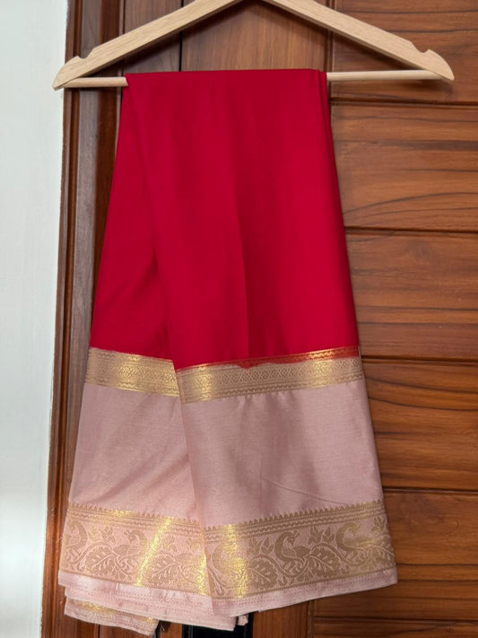 Premium Quality Semi Mysore Silk Saree