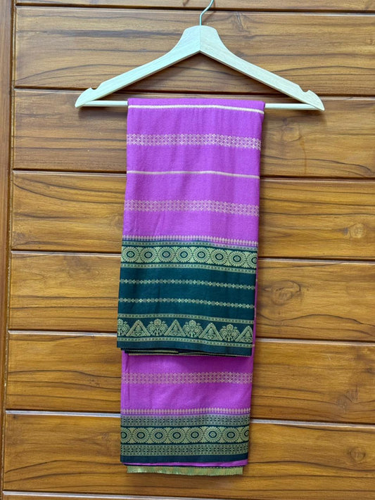 Premium Semi Mysore Silk Saree – Gowri & Ganesha Festival Special