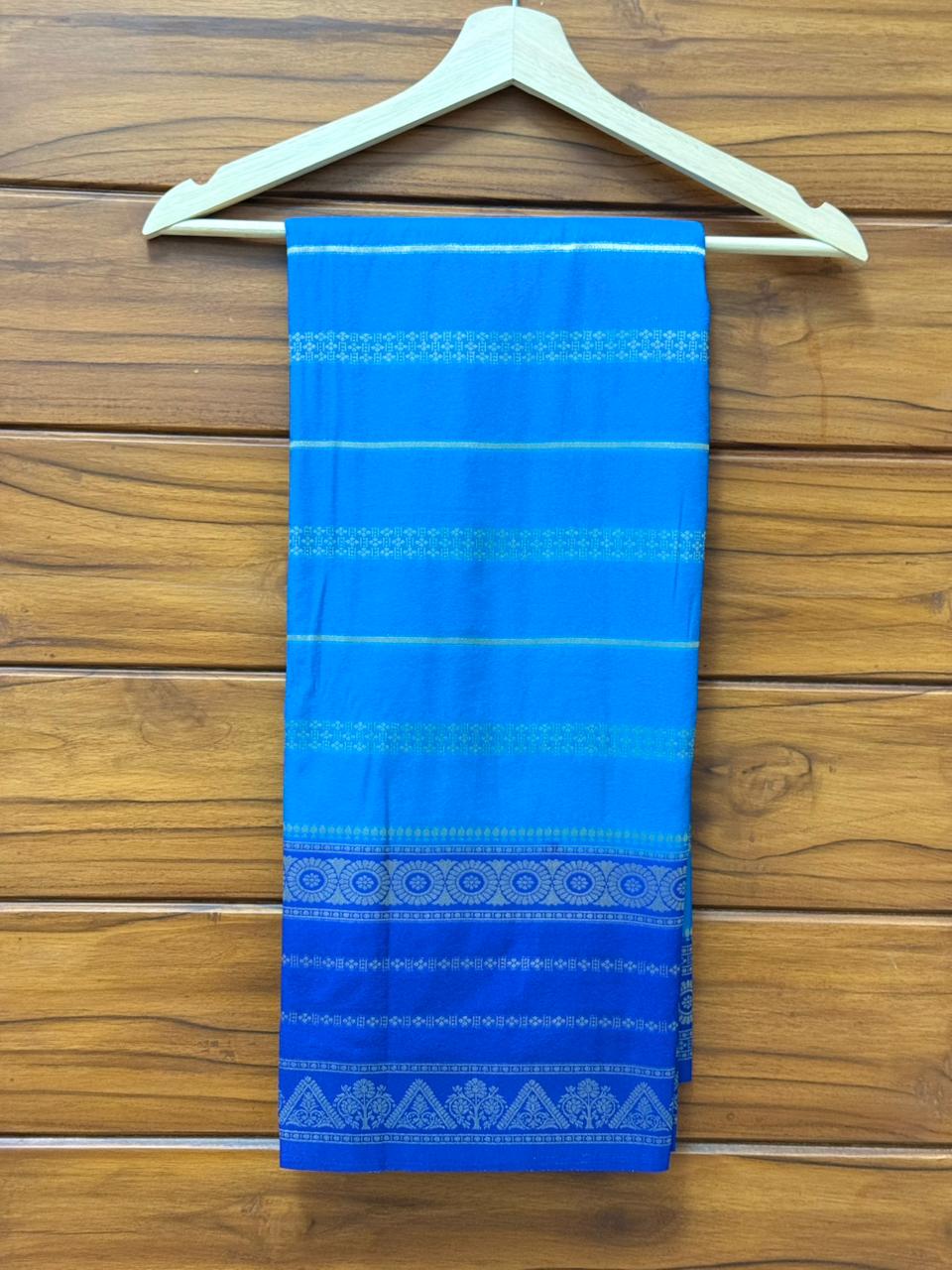 Premium Semi Mysore Silk Saree – Gowri & Ganesha Festival Special