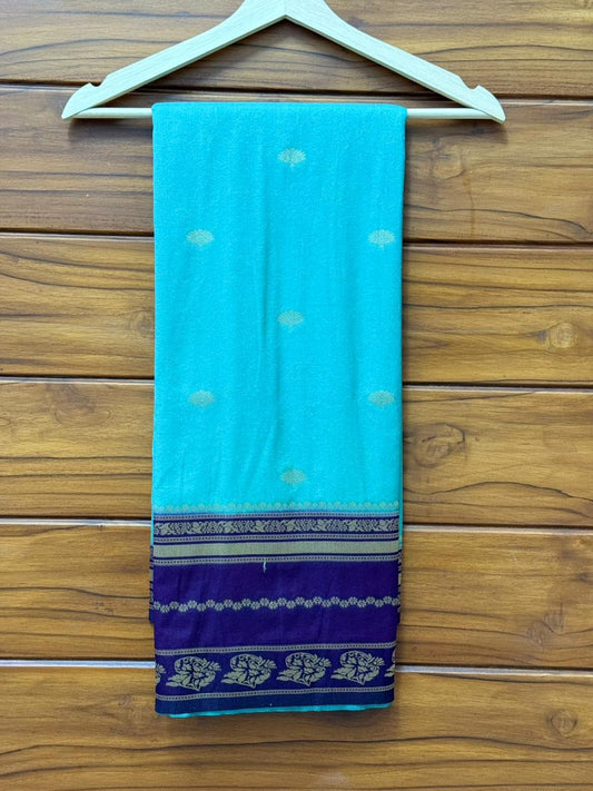 Premium Semi Mysore Silk Saree – Gowri & Ganesha Festival Special