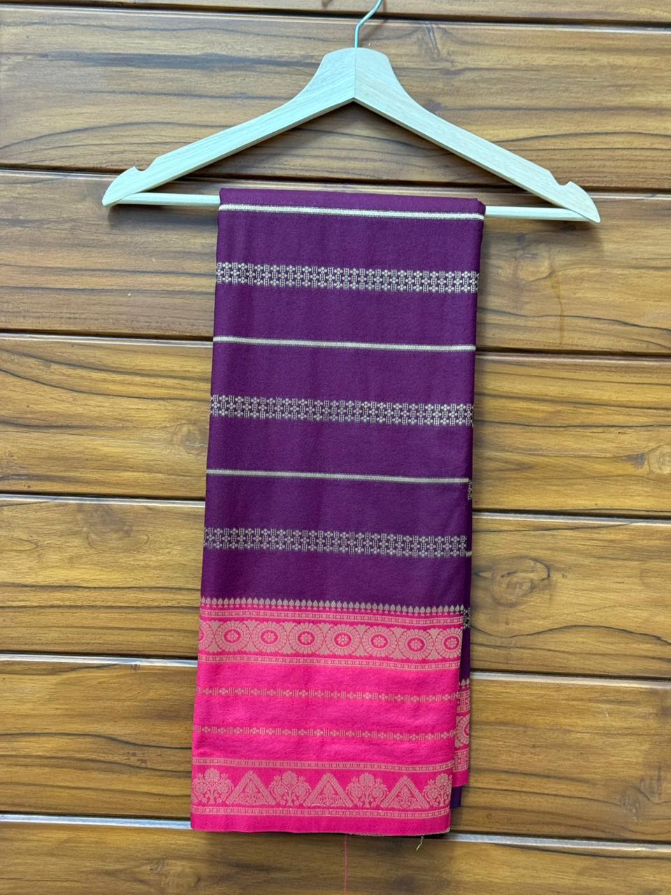 Premium Semi Mysore Silk Saree – Gowri & Ganesha Festival Special