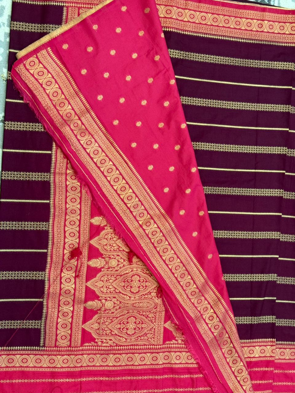 Premium Semi Mysore Silk Saree – Gowri & Ganesha Festival Special