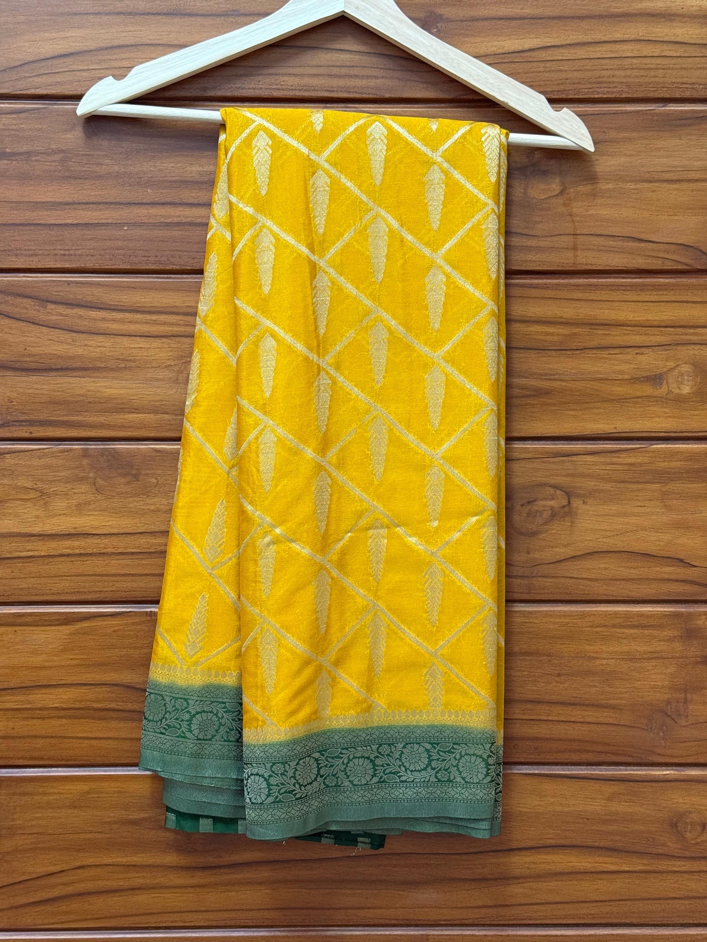 Kaddi Georgette Silk saree